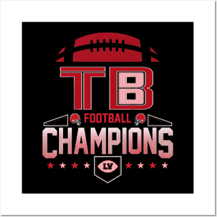 Tampa Bay Football Champions Posters and Art